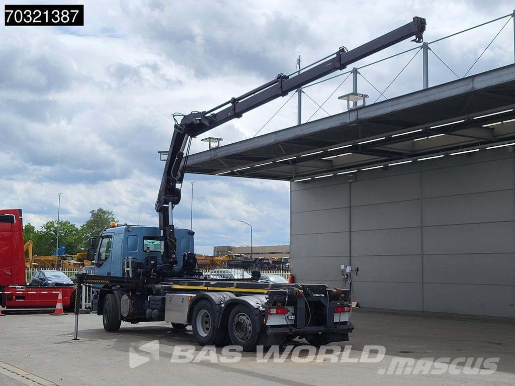 Volvo FE 320 4X2 HIAB 144 E-3 HIDUO Crane 20tons cable s شاحنات الرافعات الخطافية