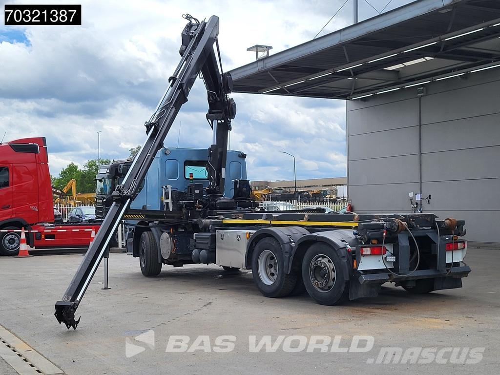 Volvo FE 320 4X2 HIAB 144 E-3 HIDUO Crane 20tons cable s Rol kiper kamioni sa kukom za podizanje tereta