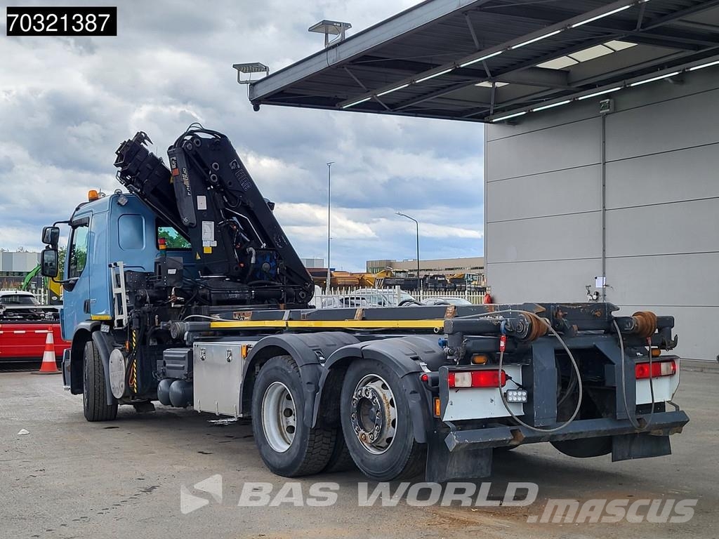 Volvo FE 320 4X2 HIAB 144 E-3 HIDUO Crane 20tons cable s شاحنات الرافعات الخطافية