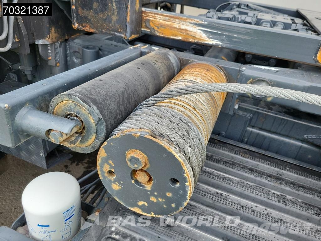 Volvo FE 320 4X2 HIAB 144 E-3 HIDUO Crane 20tons cable s Rol kiper kamioni sa kukom za podizanje tereta