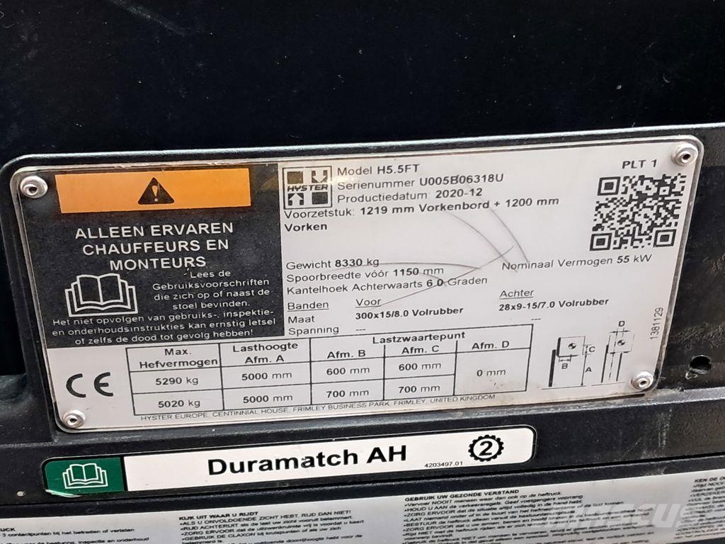 Hyster H5.5FT Diesel heftrucks