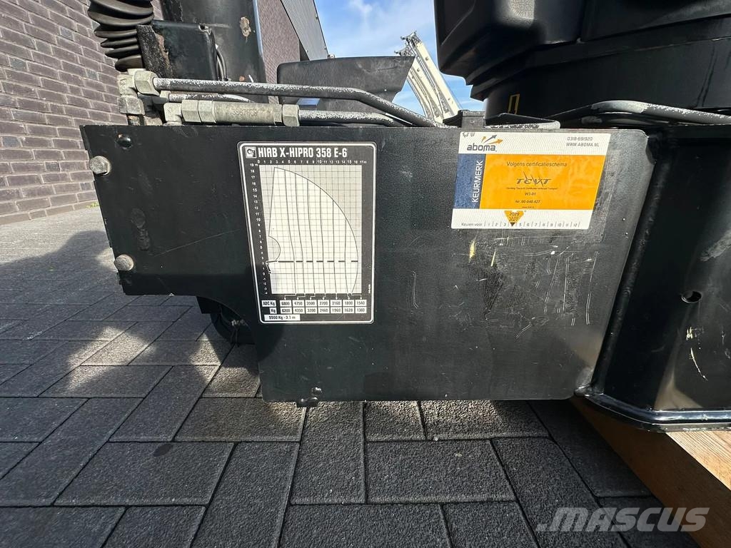 Hiab LAAKRAAN X-HIPRO 358 E6 Paletna dvigala