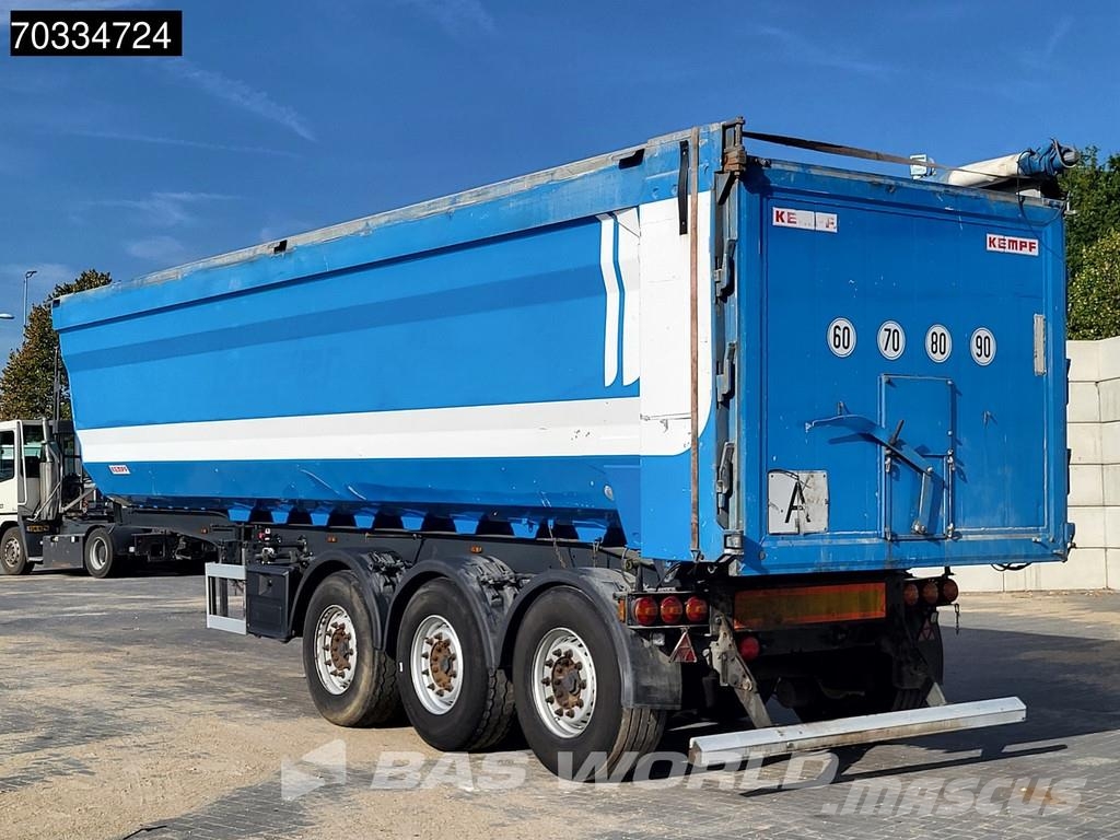Kempf SKM35/3 Lift Axle 42m3 ALU Kippladerauflieger