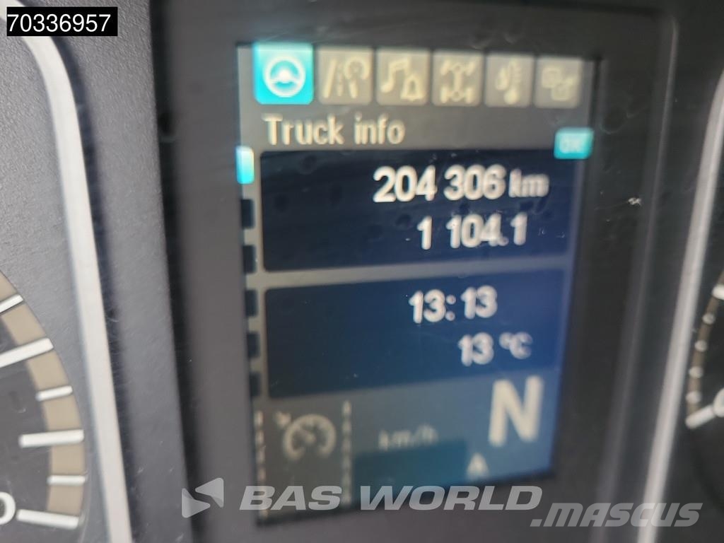 Mercedes-Benz Atego 1218 Atego 4X2 12tonner 1500kg Ladebordwand 貨箱式卡車