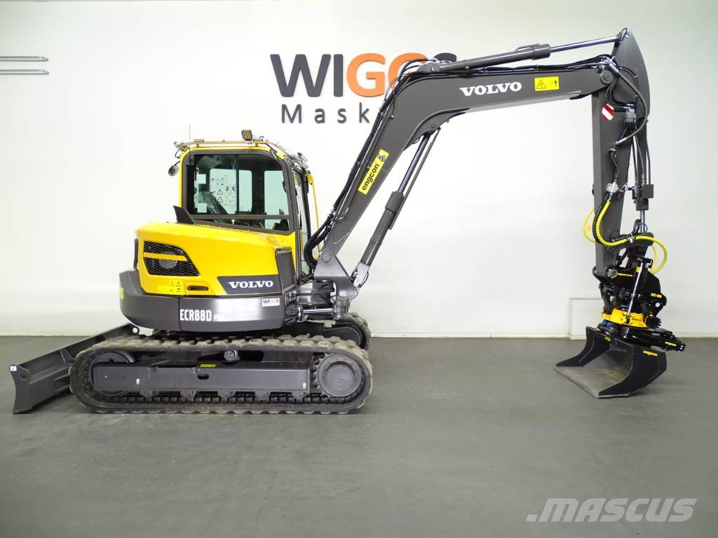 Volvo ECR 88 D Малые экскаваторы 7т-12т