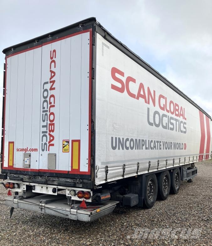 Schmitz Cargobull Trailer Curtainsider Sliding Roof Straight نصف مقطورات بباب جانبي