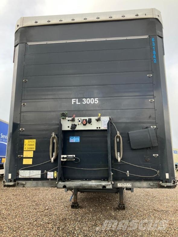 Schmitz Cargobull Trailer Curtainsider Sliding Roof Straight نصف مقطورات بباب جانبي