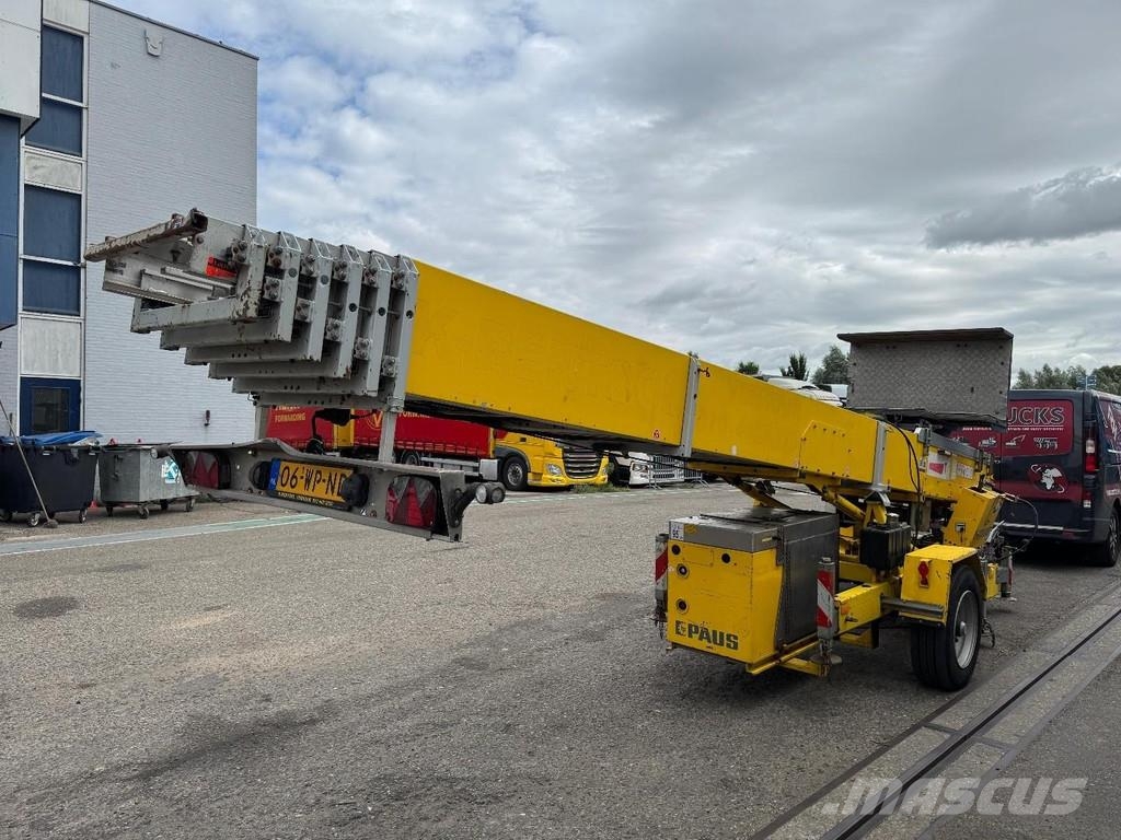 Paus 37 WH LIFT 37 METER / 300 KG - TÜV UNTILL 08/2027 المنصات الهوائية المثبتة على مقطورة