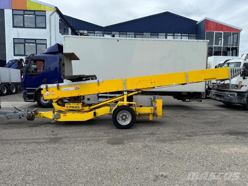 Paus 37 WH LIFT 37 METER / 300 KG - TÜV UNTILL 08/2027 المنصات الهوائية المثبتة على مقطورة