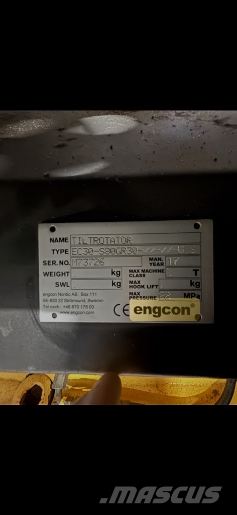 Engcon Ec30 Volteadoras
