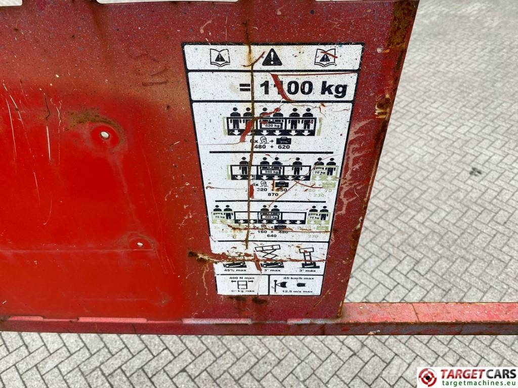 ATN CX12 Diesel 4x4 Scissor Work Lift 1200cm DEFECT Plataformas tijera
