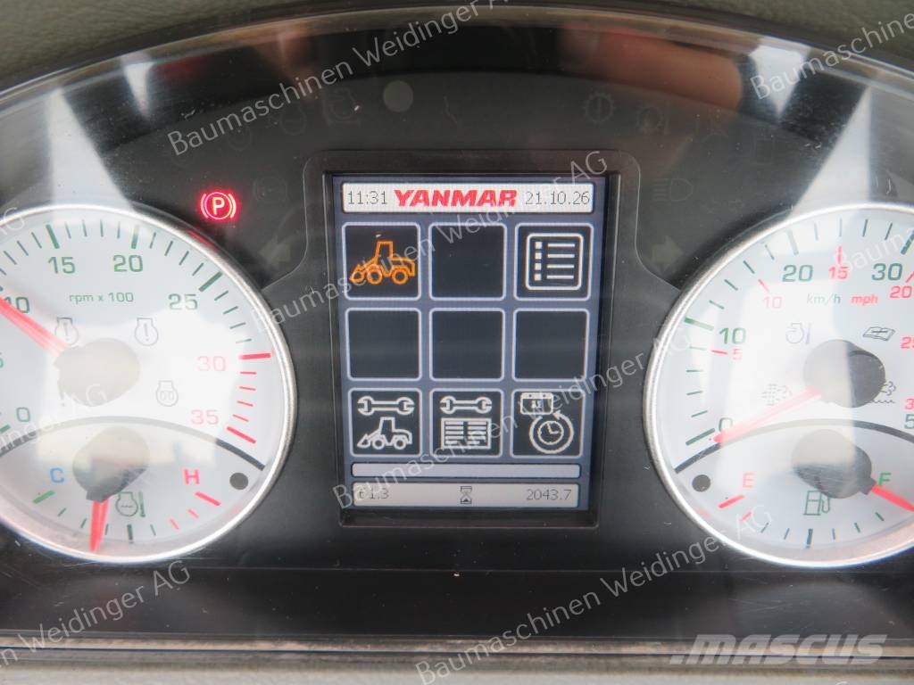 Yanmar V 80 Iekrāvēji uz riteņiem