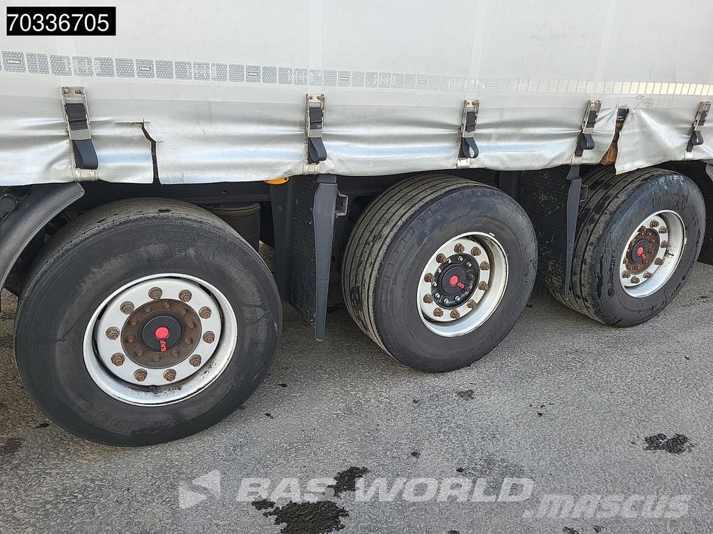 Kögel S24-1 3 axles APK 04/27 Lift Axle SAF Semirremolques con caja de lona