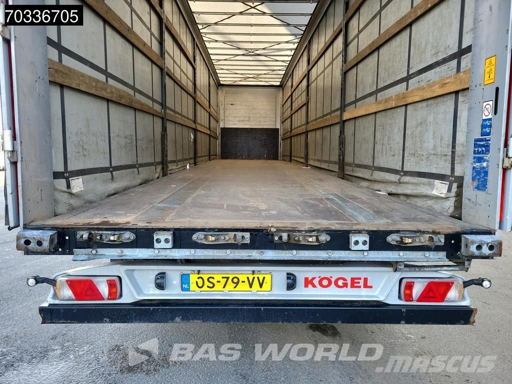 Kögel S24-1 3 axles APK 04/27 Lift Axle SAF Semirremolques con caja de lona