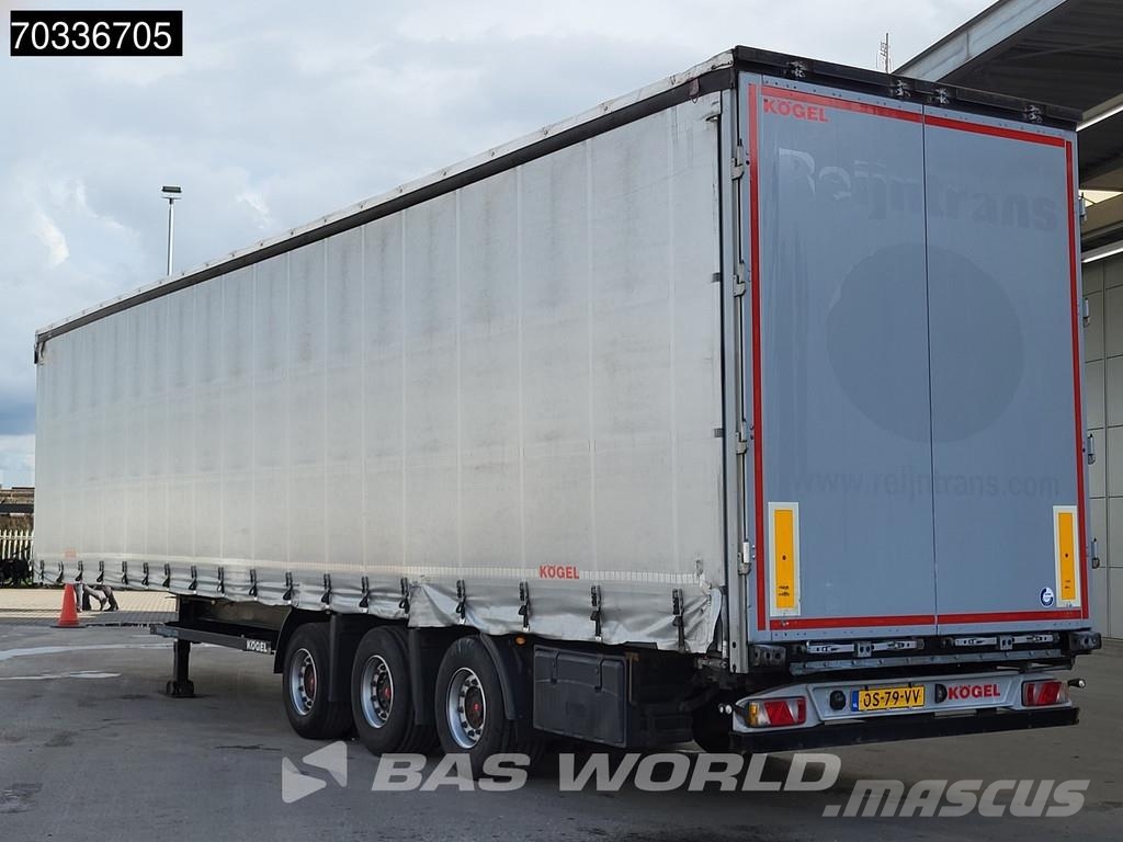 Kögel S24-1 3 axles APK 04/27 Lift Axle SAF Semirremolques con caja de lona