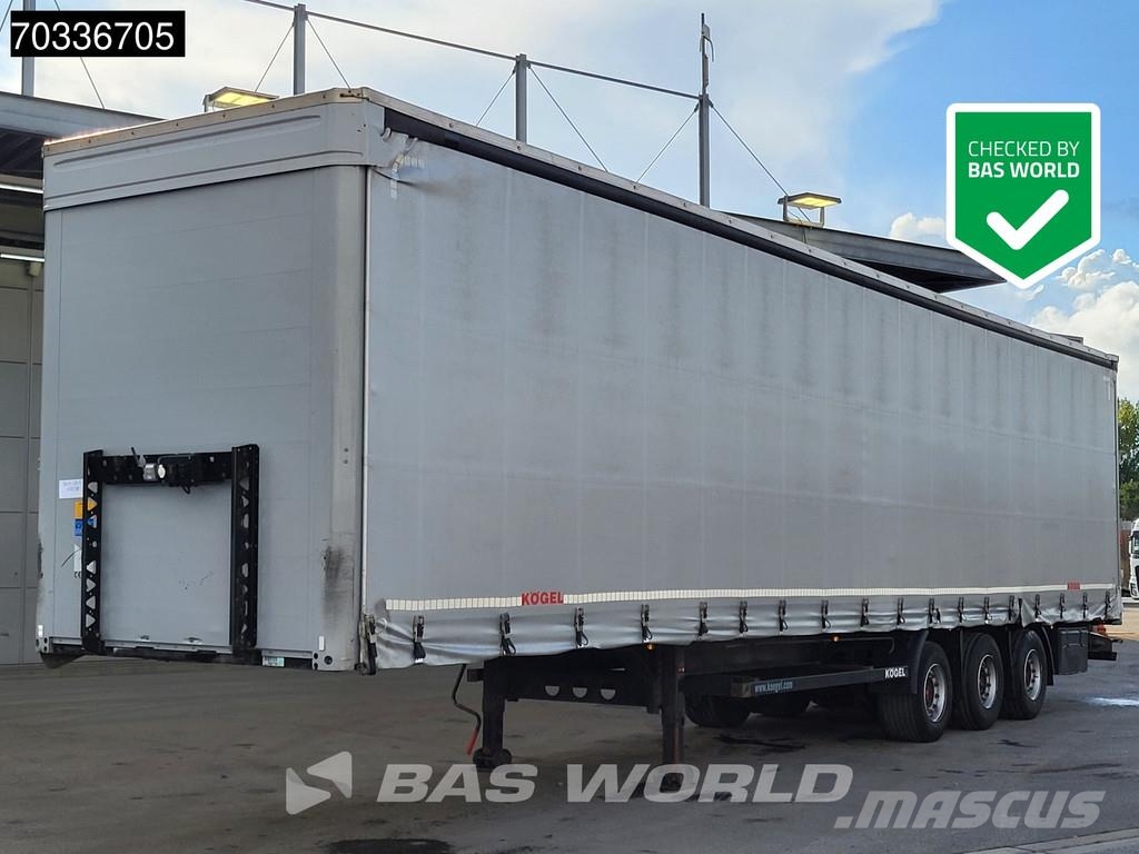 Kögel S24-1 3 axles APK 04/27 Lift Axle SAF Semirremolques con caja de lona