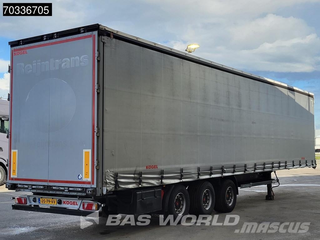 Kögel S24-1 3 axles APK 04/27 Lift Axle SAF Semirremolques con caja de lona
