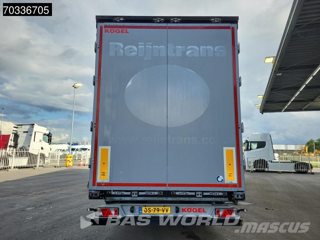 Kögel S24-1 3 axles APK 04/27 Lift Axle SAF Semirremolques con caja de lona