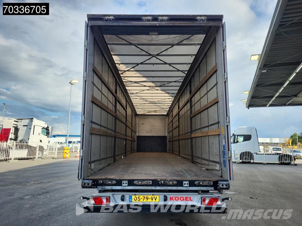 Kögel S24-1 3 axles APK 04/27 Lift Axle SAF Semirremolques con caja de lona