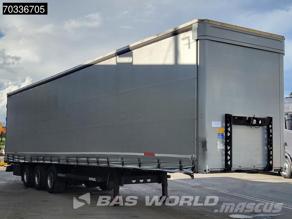 Kögel S24-1 3 axles APK 04/27 Lift Axle SAF Semirremolques con caja de lona