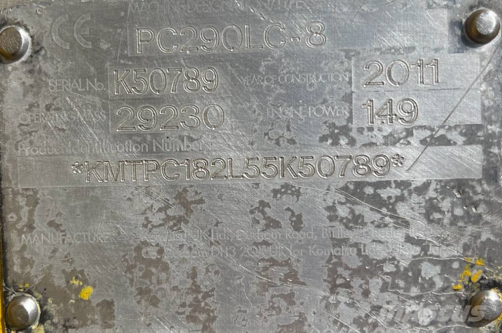 Komatsu PC 290 LC-8 Excavatoare pe șenile