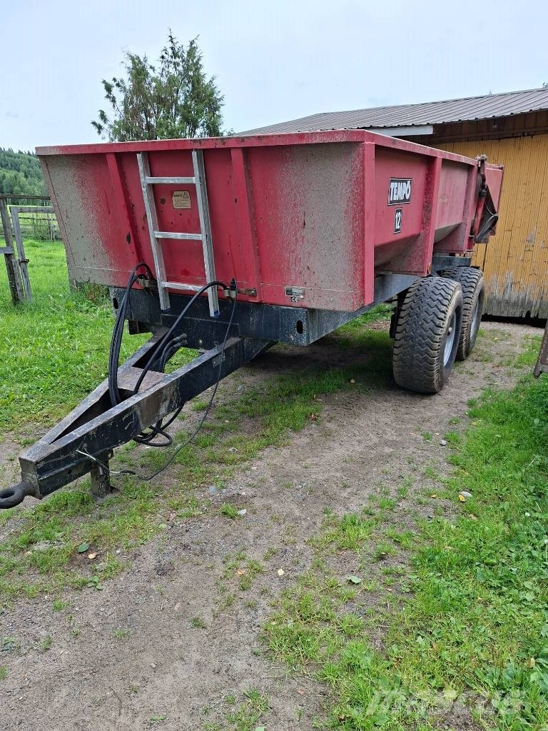 Tempo Tempo 12 Remolques con caja de volteo