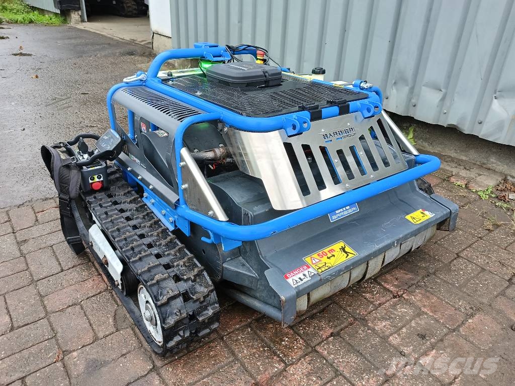 Barbieri X-flail EVO robot remote mower maaier flail klepel Robotormäher