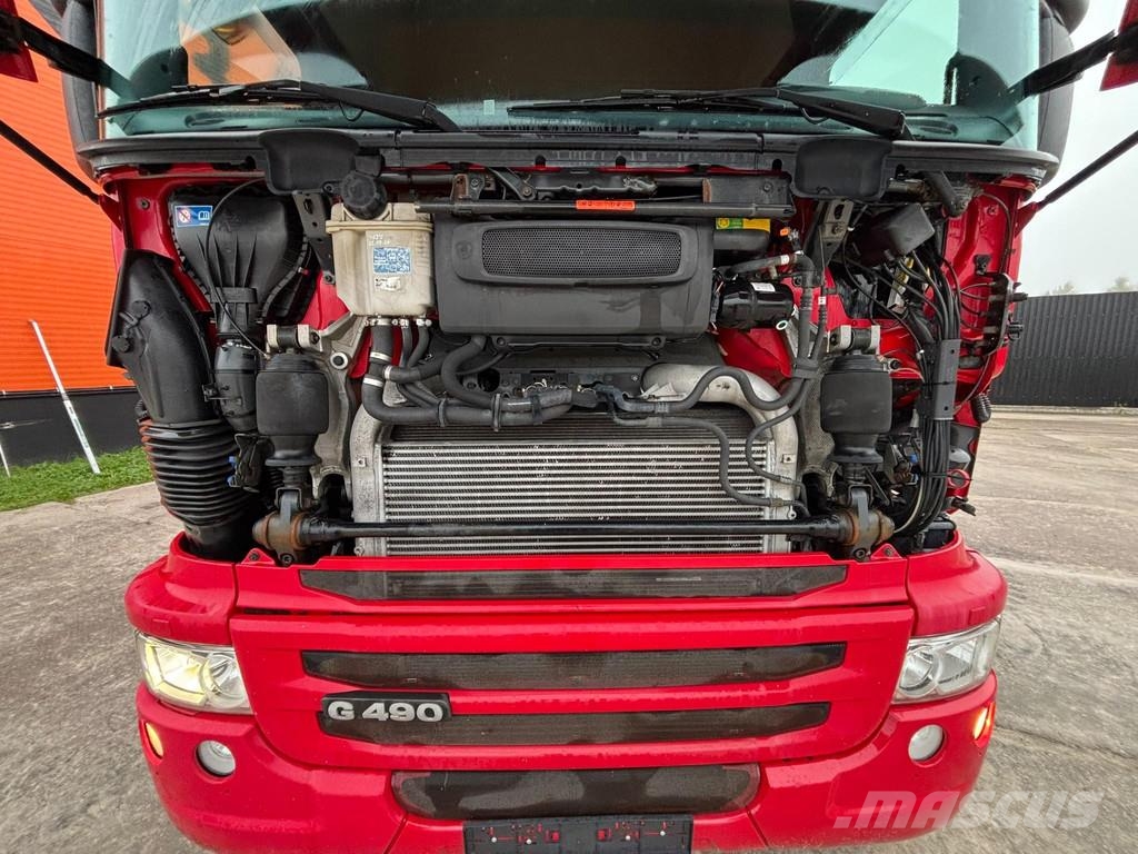 Scania G490 8x4 OPENSIDE BOX Camiones caja cerrada