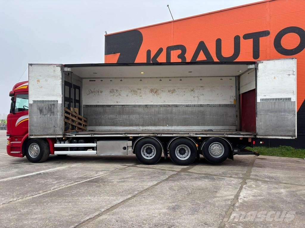 Scania G490 8x4 OPENSIDE BOX Camiones caja cerrada