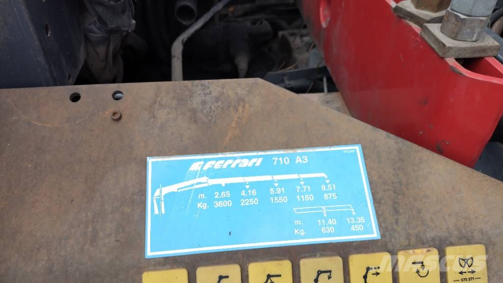 Renault Premium 300 VL+Ferrari nosturi kouralla,euro6 Kranbil