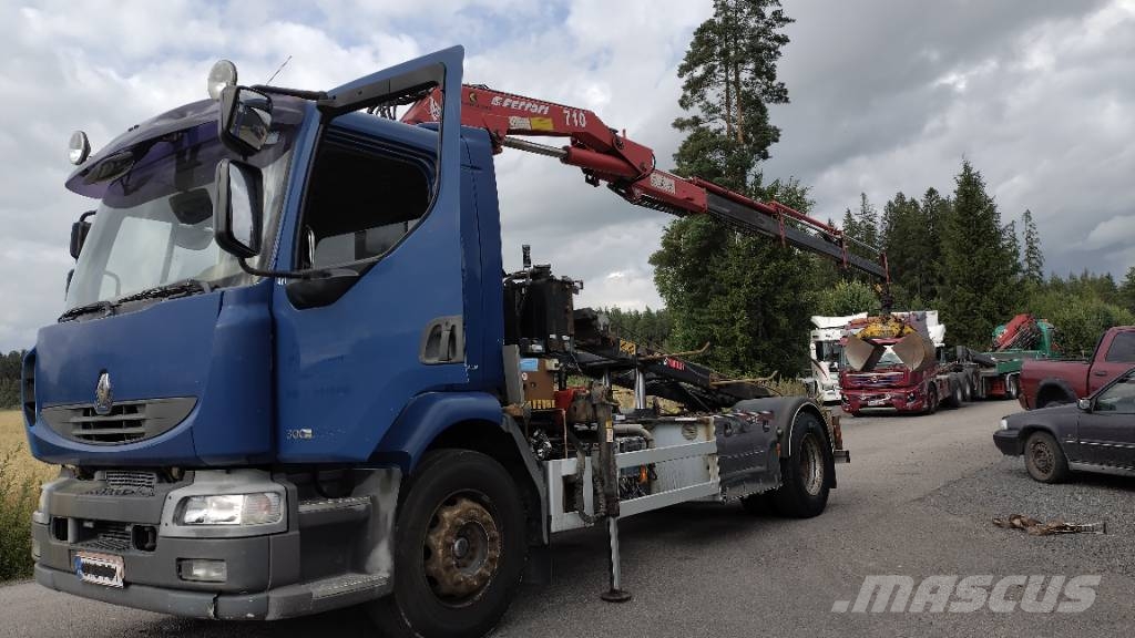 Renault Premium 300 VL+Ferrari nosturi kouralla,euro6 Kranbil