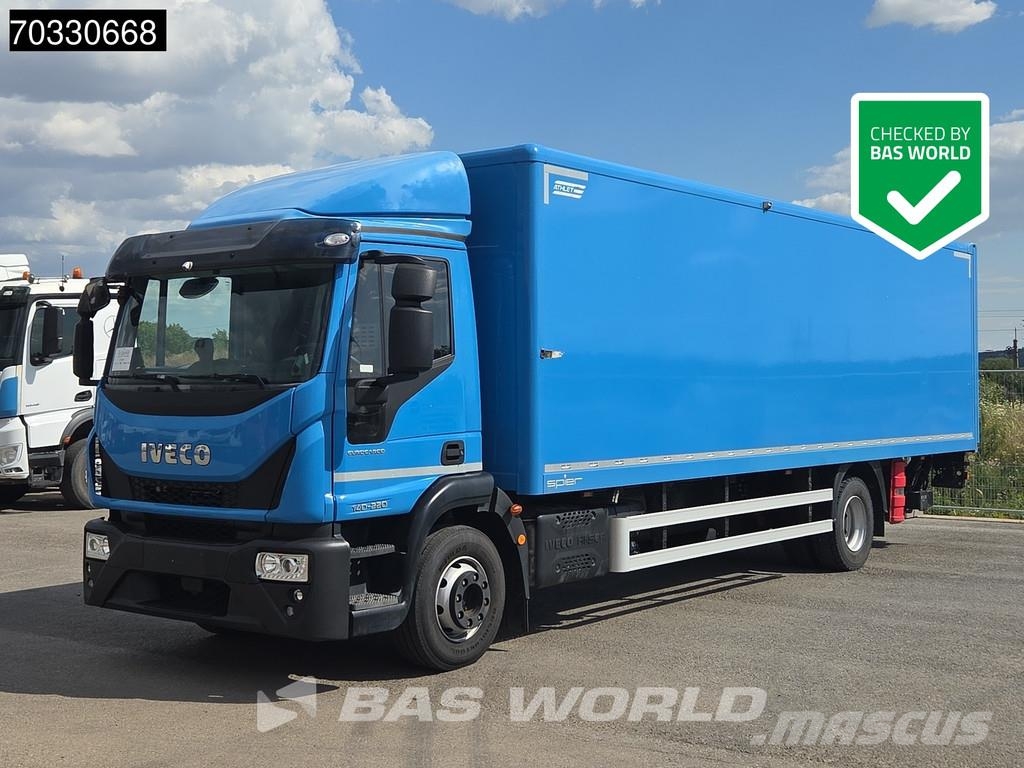 Iveco Eurocargo 140E220 4X2 14tonner 1500kg Ladebordwand Camiones con caja de remolque