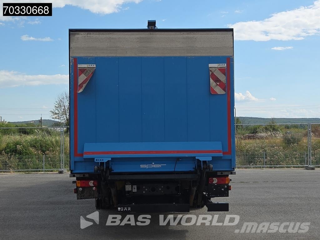 Iveco Eurocargo 140E220 4X2 14tonner 1500kg Ladebordwand شاحنات ذات هيكل صندوقي