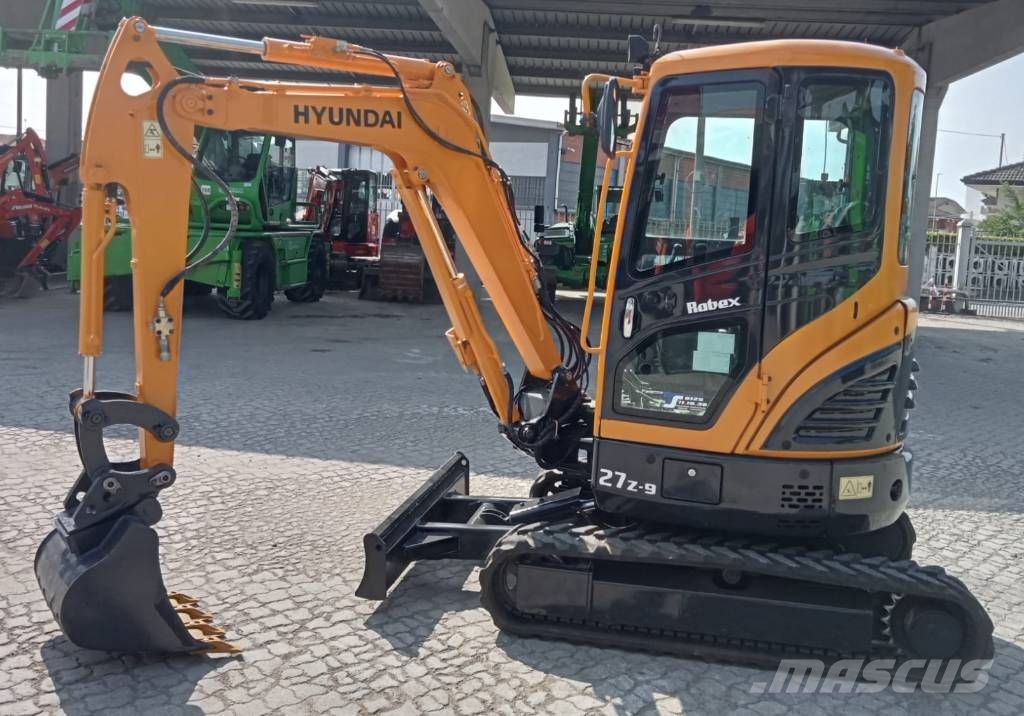 Hyundai Robex 27 Z-9 Minibagger < 7t
