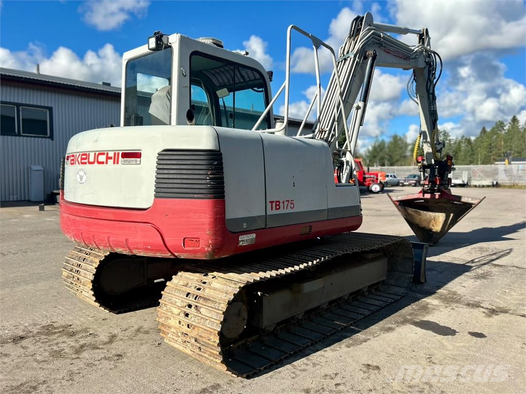 Takeuchi TB175 PYÖRITTÄJÄLLÄ Mini pelle 7t-12t