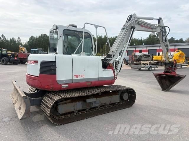 Takeuchi TB175 PYÖRITTÄJÄLLÄ Midigravere 7 - 12t