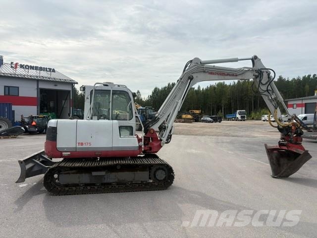 Takeuchi TB175 PYÖRITTÄJÄLLÄ Midigravere 7 - 12t