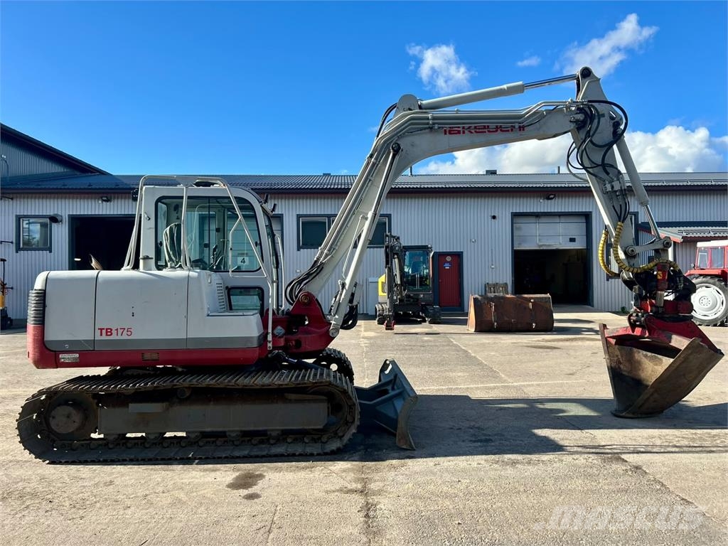 Takeuchi TB175 PYÖRITTÄJÄLLÄ Mini pelle 7t-12t