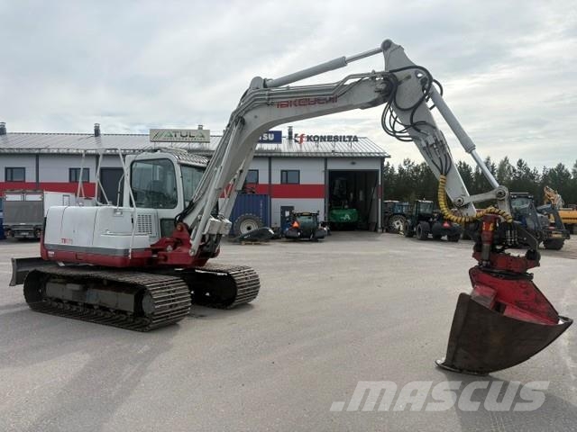 Takeuchi TB175 PYÖRITTÄJÄLLÄ Midigravere 7 - 12t