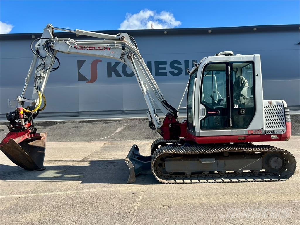 Takeuchi TB175 PYÖRITTÄJÄLLÄ Mini pelle 7t-12t