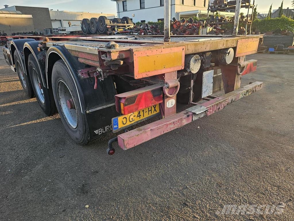 Burg BPO 12-27 CCXGX-00/ 20 -30 FOOT/BPW DRUM/APK 13-11 Containerchassis