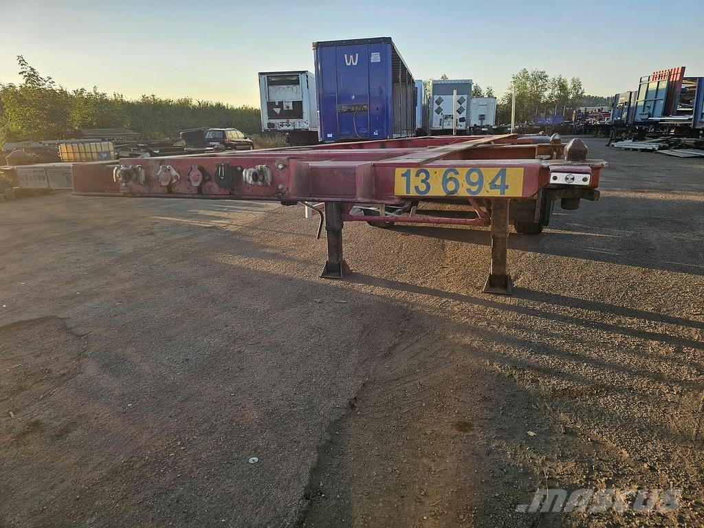Burg BPO 12-27 CCXGX-00/ 20 -30 FOOT/BPW DRUM/APK 13-11 Containerchassis