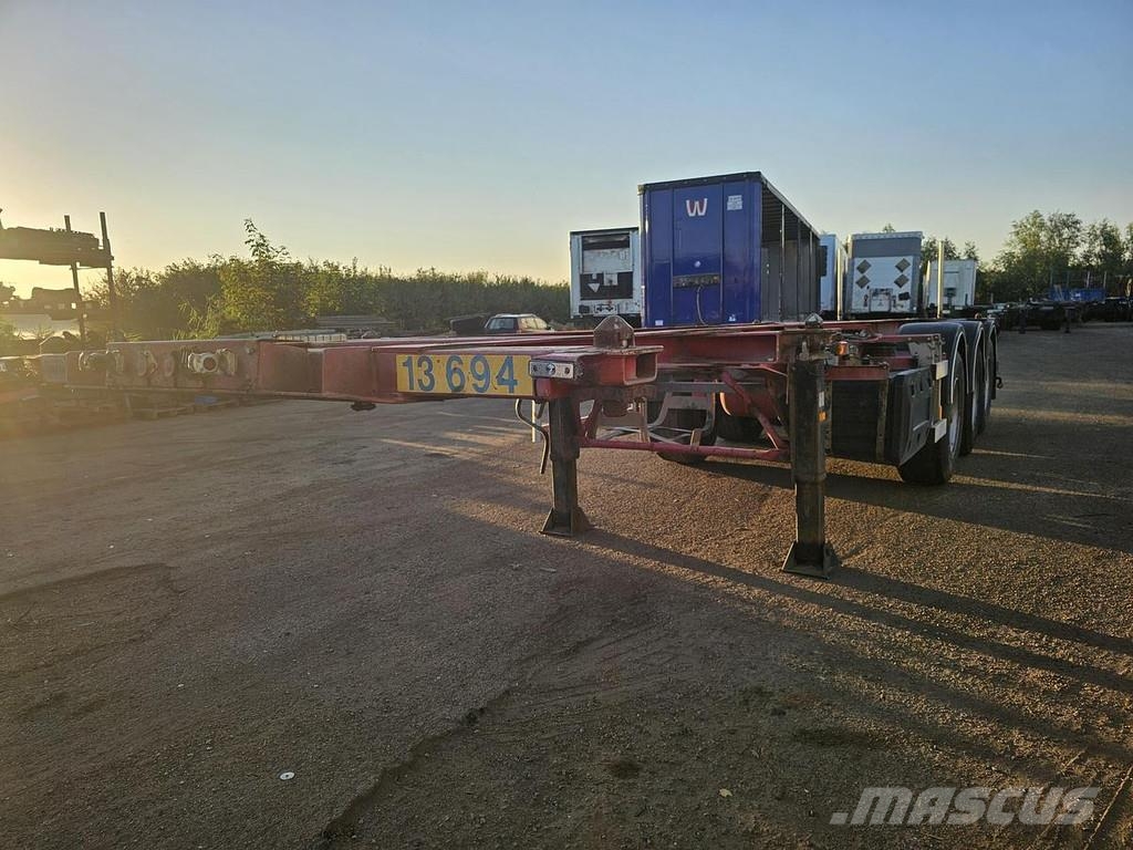 Burg BPO 12-27 CCXGX-00/ 20 -30 FOOT/BPW DRUM/APK 13-11 Containerchassis