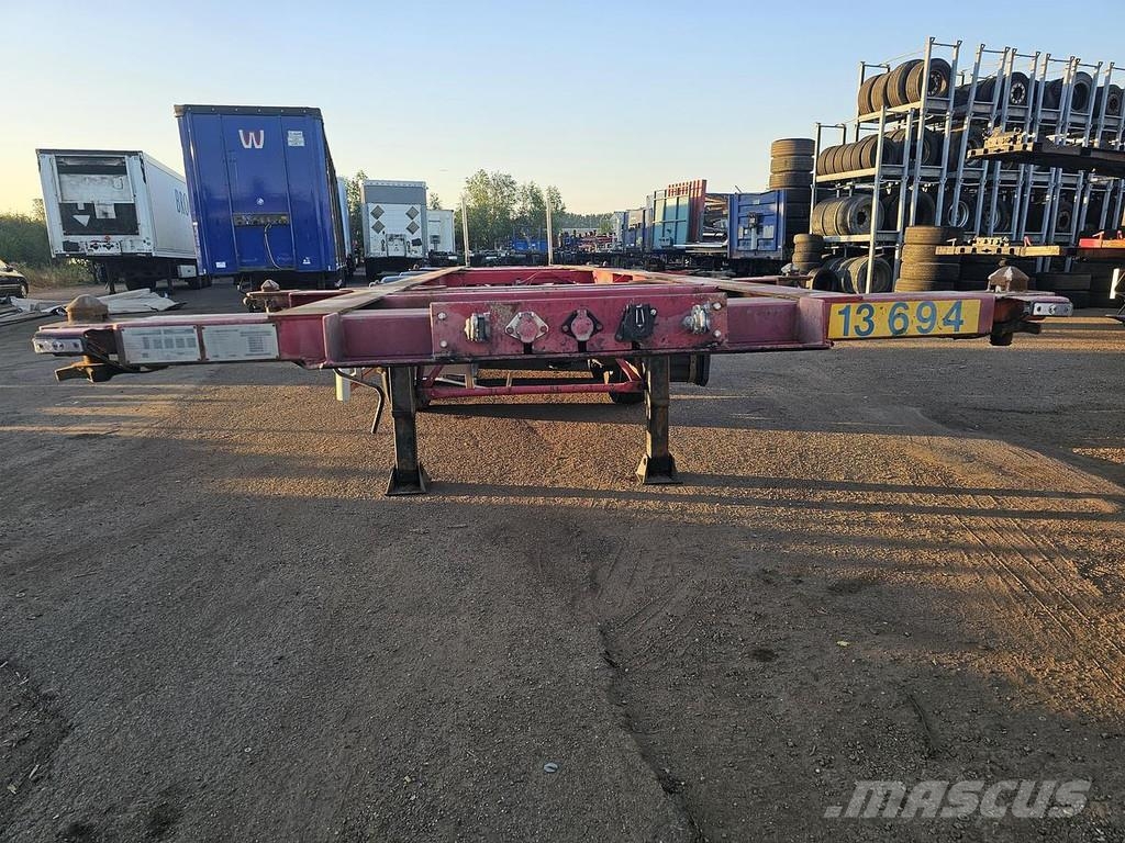 Burg BPO 12-27 CCXGX-00/ 20 -30 FOOT/BPW DRUM/APK 13-11 Containerchassis