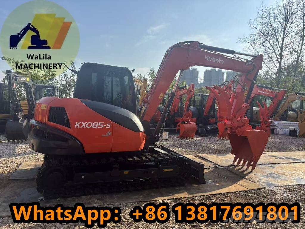 Kubota KX 085-5 Mini ekskavatori < 7 t