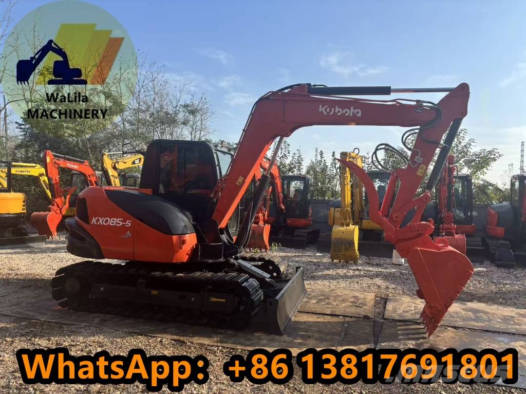 Kubota KX 085-5 Mini ekskavatori < 7 t