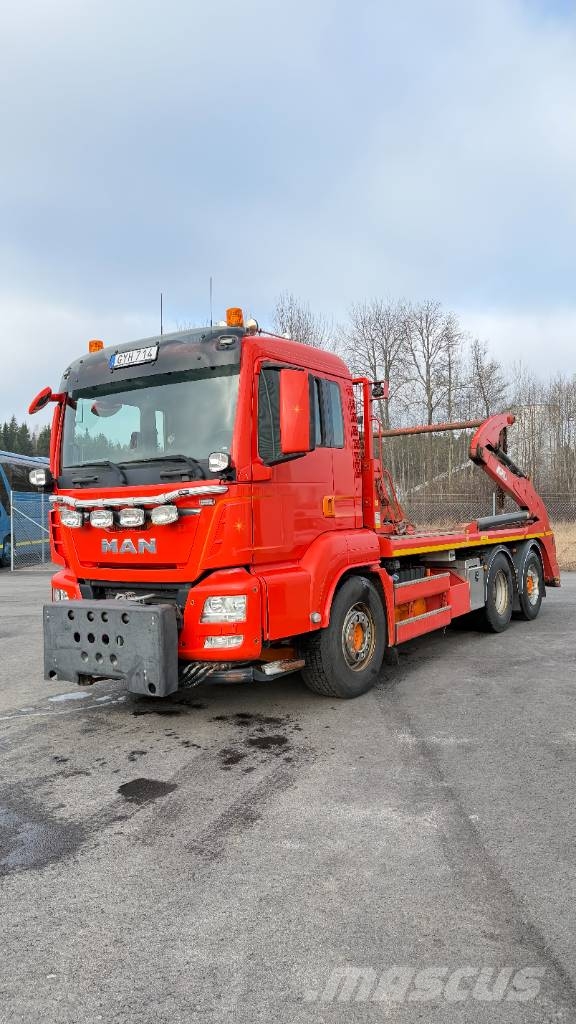 MAN TGS 26.360 6X2-4 LL Plogbil Liftdumper biler
