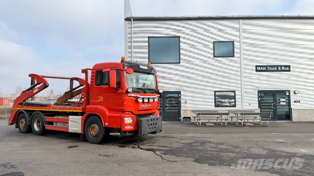 MAN TGS 26.360 6X2-4 LL Plogbil Liftdumper biler