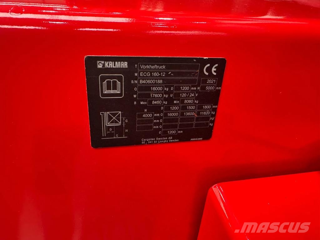 Kalmar ECG 160-12 Elektriskie autoiekrāvēji