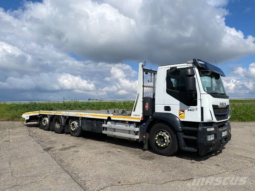 Iveco STRALIS 360 e6 A Réparer Νταλίκες μεταφοράς οχημάτων